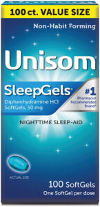 Unisom Nighttime Sleep-Aid Gels, Diphenhydramine HCI